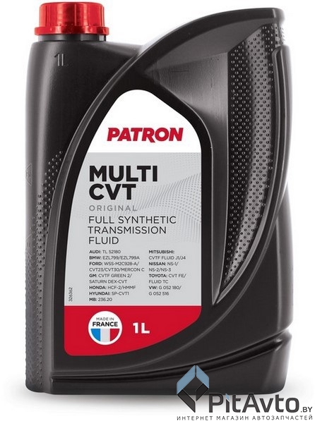 Жидкость гидравлическая PATRON MULTI CVT 1л
