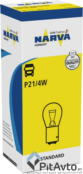 NARVA 17882 для грузовых автомобилей P21/4W 24V 21/4W BAZ15d