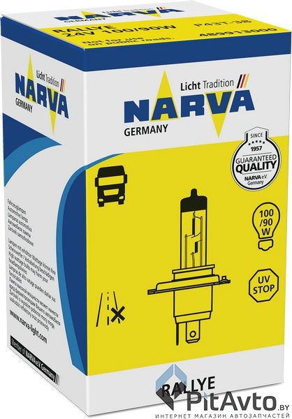 NARVA 48991 H4 24V Rallye P43t