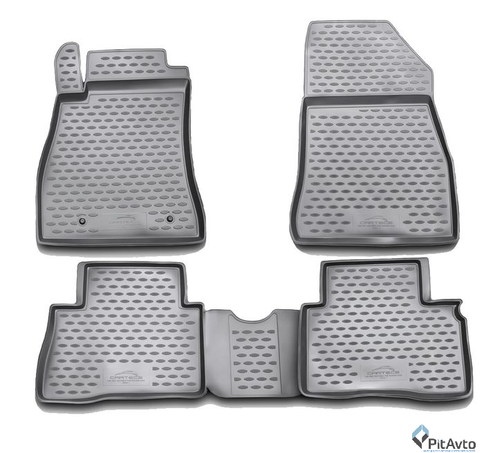 Комплект резиновых ковриков NISSAN Juke 2010-> / CARNIS10045