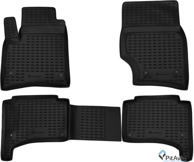 Комплект ковриков VW Touareg 10/2002-2010 4шт / NLC5101210K