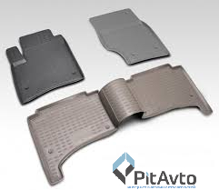 Комплект резиновых ковриков универсальные 4шт / NLC0000210
