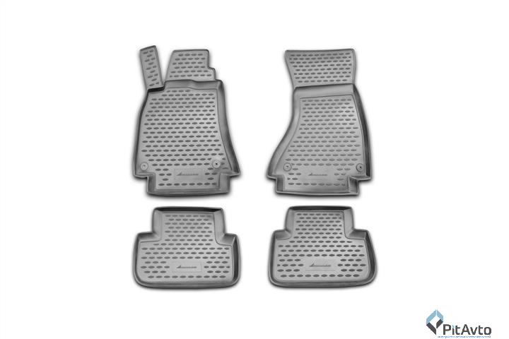 Комплект резиновых ковриков AUDI A4 B8 2007-2015 4шт / NLC0409210
