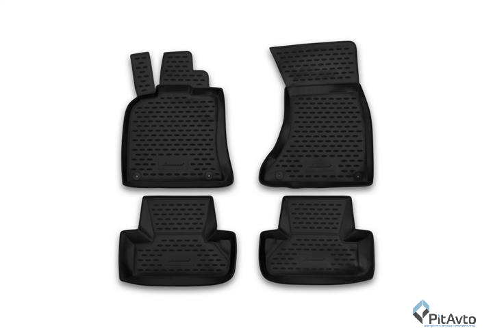 Комплект резиновых ковриков AUDI Q5 01/2009-> 4шт / NLC0415210
