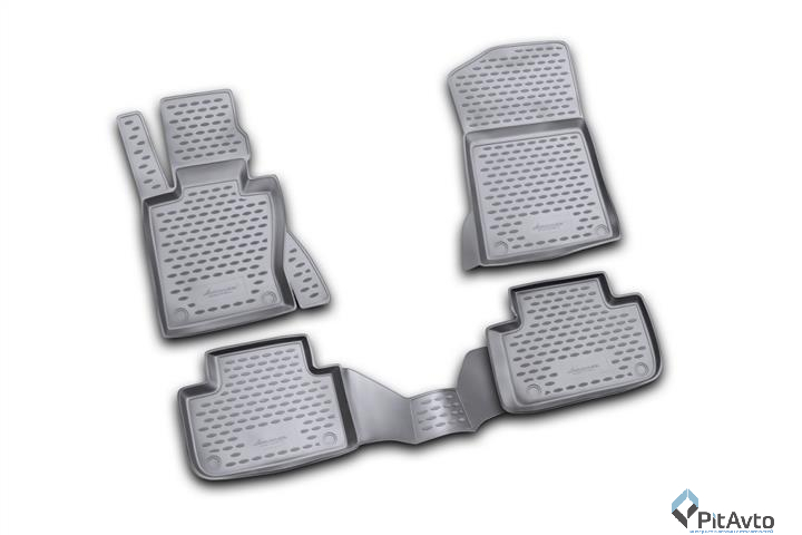 Комплект резиновых ковриков ELEMENT BMW X3 (E83), 2003-2010 4шт / NLC0516210