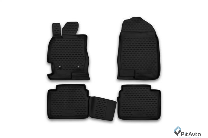 Комплект ковриков MAZDA 6 2007-12/2012 4шт / NLC3313210K