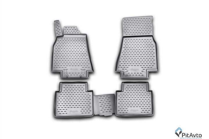 Комплект резиновых ковриков MB B-Class T245 2005-> 4шт / NLC3426210K