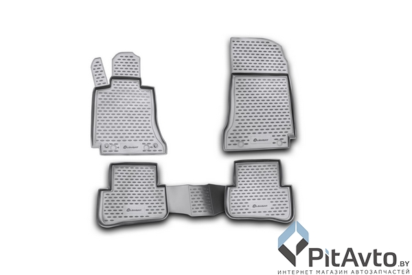 Комплект ковриков в салон MERCEDES-BENZ С-Class W204 2007-2014 4шт  / NLC3427210K