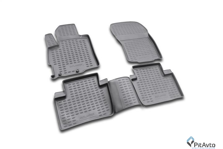 Комплект ковриков MITSUBISHI Outlander XL 2005-2012 4шт / NLC3514210