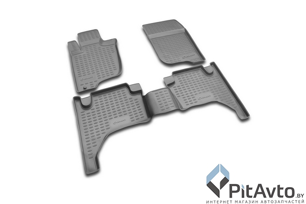 Комплект ковриков в салон MITSUBISHI L-200 IV 2005-2015 4шт  / NLC3515210