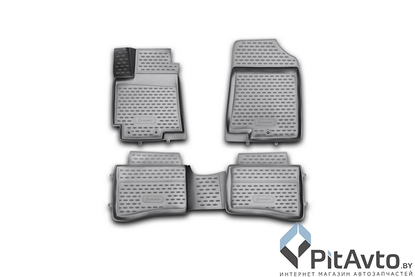 Комплект ковриков в салон KIA Rio 2011-2016 4шт / NLC3D2538210H