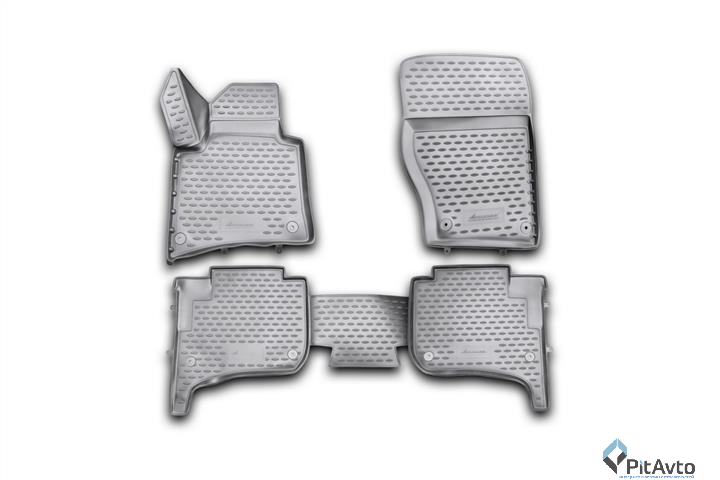 Комплект ковриков ELEMENT 3D VW Touareg 2010-> 4шт / NLC3D5131210K