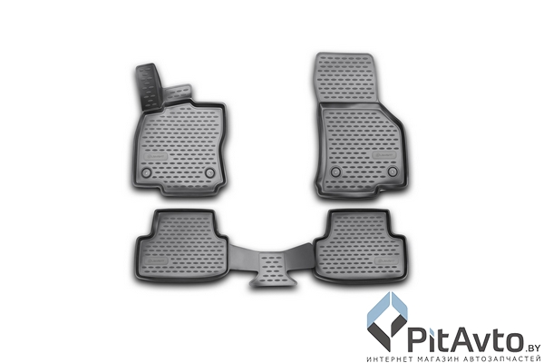 Комплект ковриков в салон 3D VW Golf VII 2013-> 4шт / NLC3D5144210K