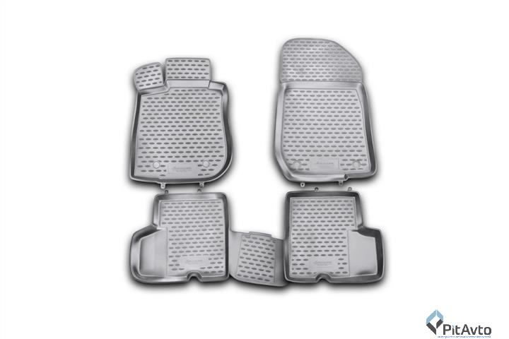 Комплект ковриков RENAULT Logan 2004-> 4шт / NLC4105210KH