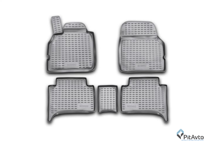 Комплект ковриков RENAULT Scenic 2003-2009 5шт / NLC4109210