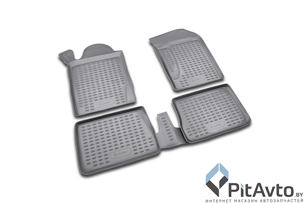 Комплект ковриков в салон RENAULT Symbol 2002-> 4шт / NLC4110210