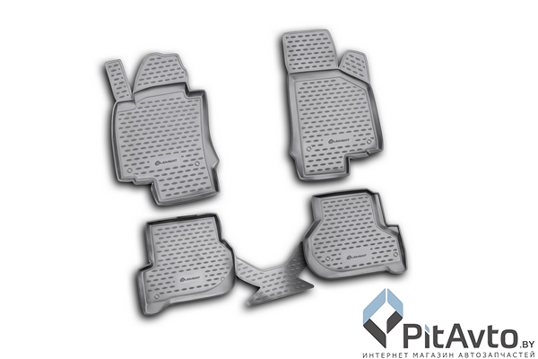 Комплект ковриков в салон SKODA Octavia 2004-2013 4шт / NLC4503210K