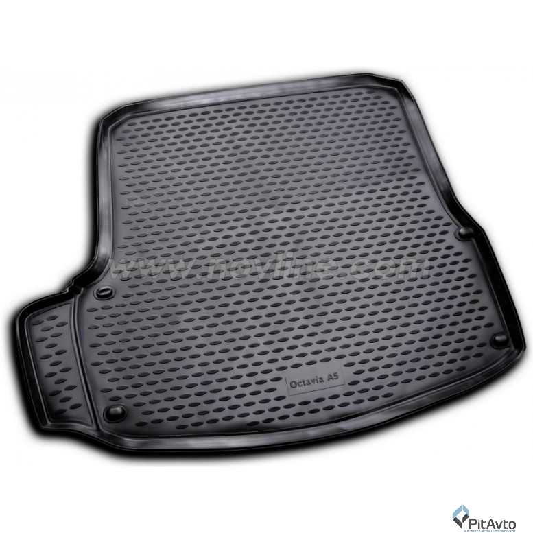 Коврик в багажник SKODA Octavia II 2007-2014 1шт / NLC4503B11