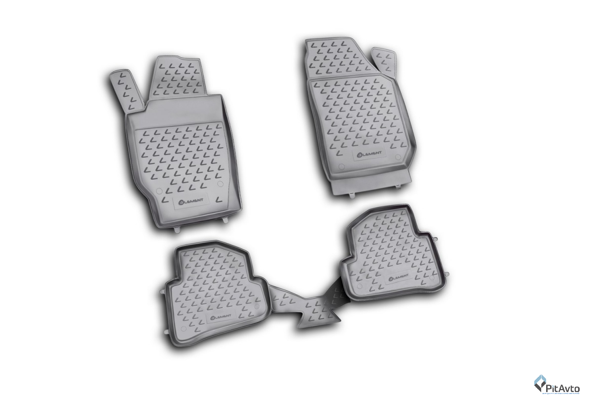 Комплект ковриков SKODA Fabia 2007-> 4шт / NLC4506210KH