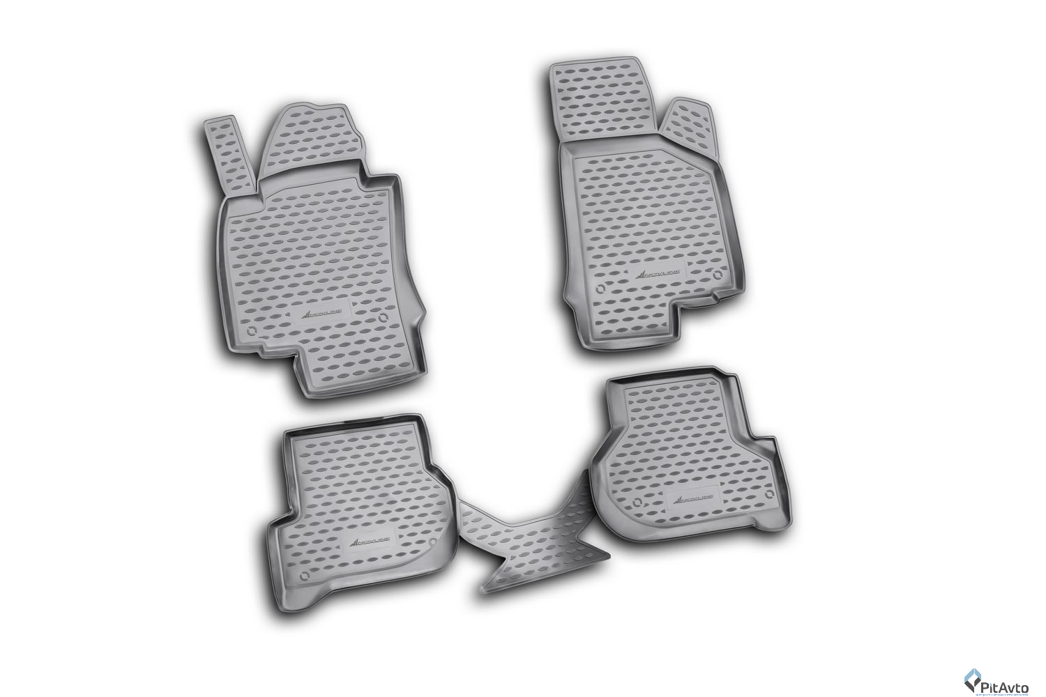 Комплект ковриков SKODA Yeti 03/2009-> 4шт / NLC4510210KH