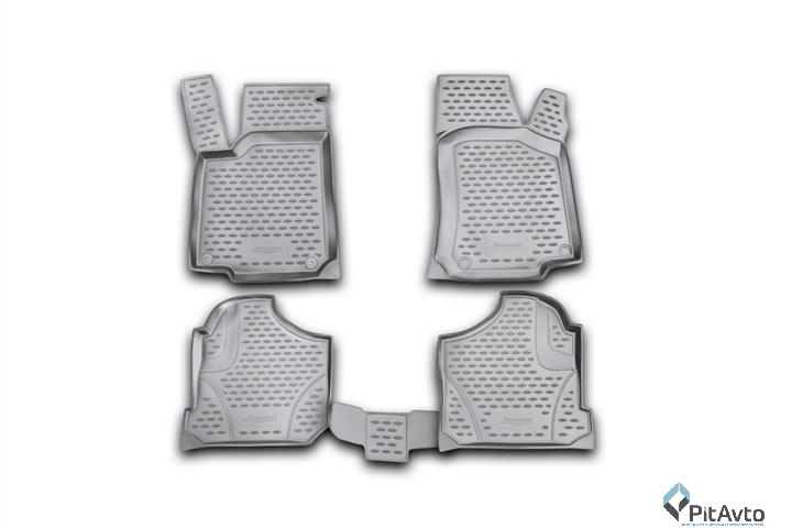 Комплект ковриков VW Golf IV 1998-2004 4шт / NLC5104210K