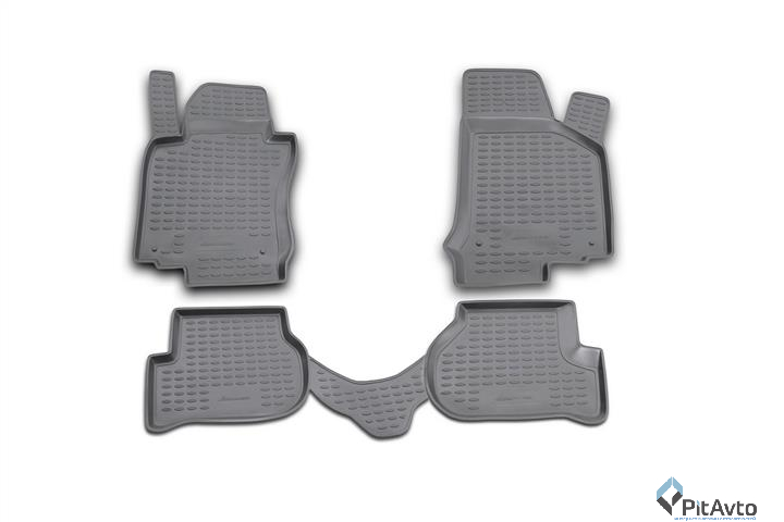 Комплект ковриков VW Golf V 10/2003-2009 4шт / NLC5105210