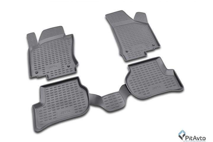 Комплект ковриков VW Jetta 02/2005-> 4шт / NLC5114210KH