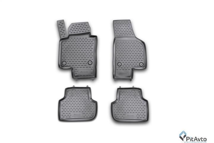 Комплект ковриков ELEMENT VW Jetta 2011-> 4шт / NLC5135210KH