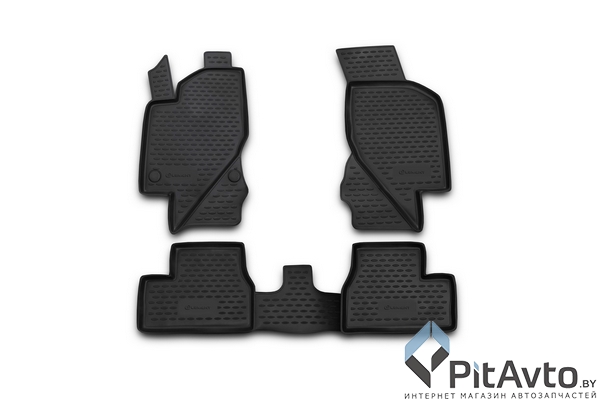 Комплект ковриков в салон LADA Kalina 2004-> 4шт  / NLC5204210K