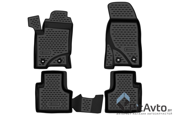 Комплект ковриков в салон CHEVROLET Niva 2009-> 4шт / NLC5217210