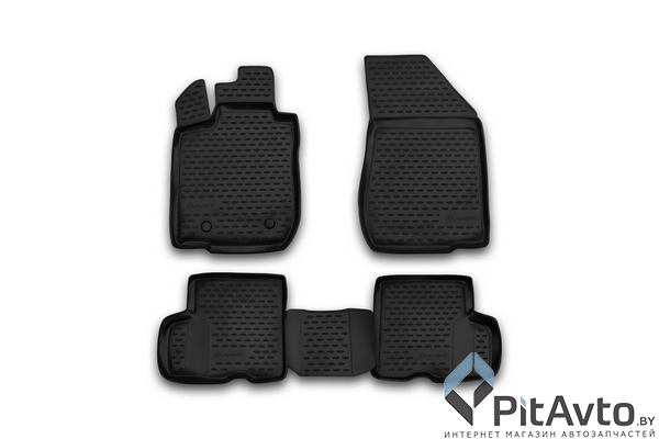 Комплект ковриков в салон LADA Largus 2012-> 4шт / NLC5227210K