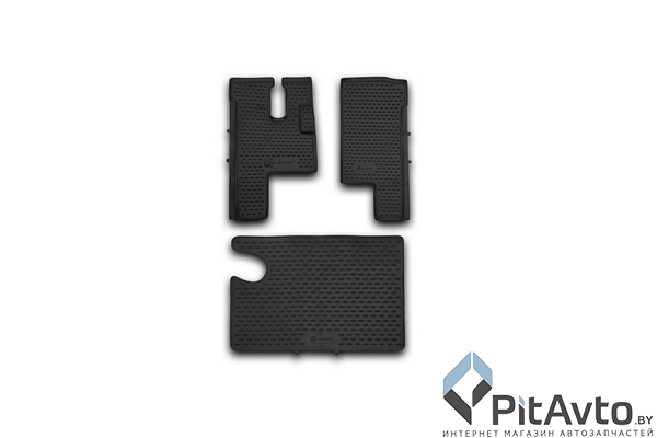 Комплект ковриков в салон МАЗ 6430 3 шт / NLC5701210H