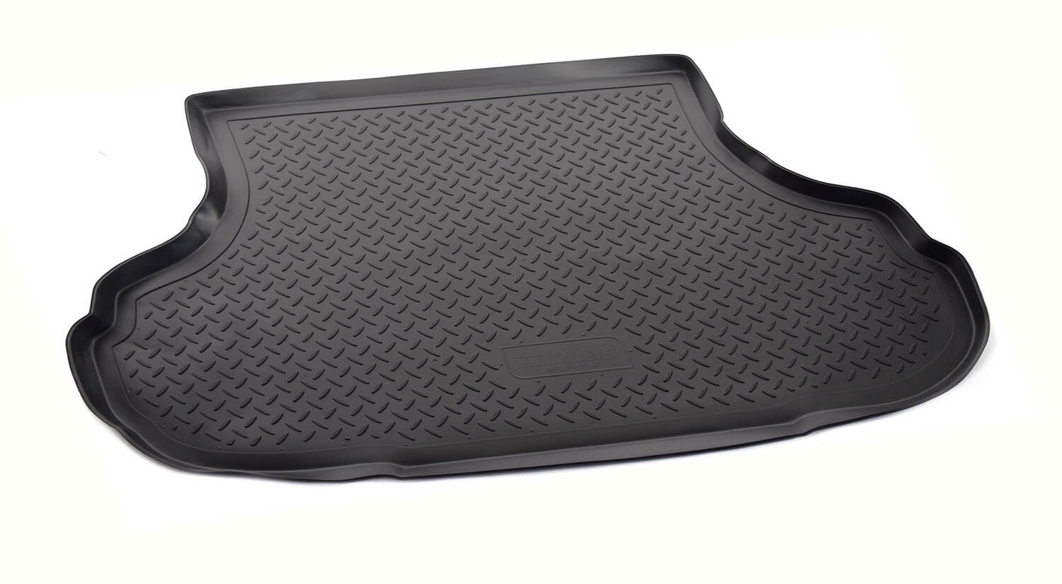 Коврик в багажник полиуретан NORPLAST, HYUNDAI Sonata 2002-2009, черный 1 шт., NPL-P-31-41