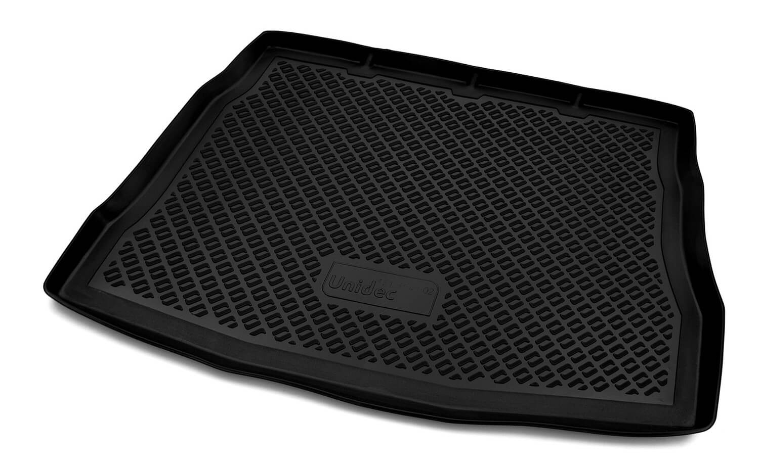 Коврик в багажник полиуретан NORPLAST, KIA Ceed HB 06-, черный 1 шт., NPL-P-43-02