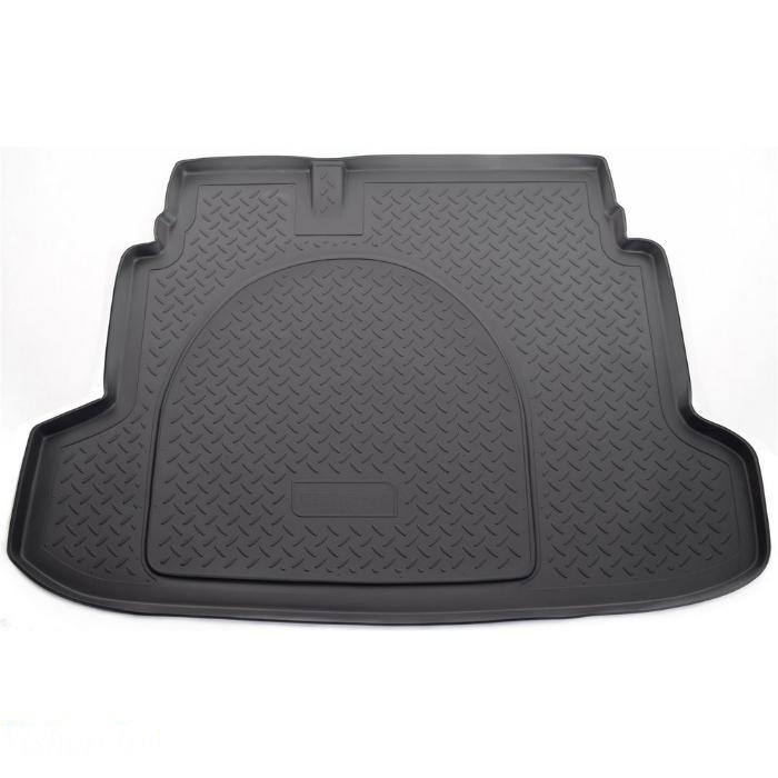 Коврик в багажник полиуретан NORPLAST, KIA Cerato 08-, черный 1 шт., NPL-P-43-18