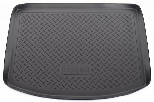 Коврик в багажник полиуретан NORPLAST, для MAZDA 3 Хэтчбек 2003-2009, черный 1 шт, NPL-P-55-04