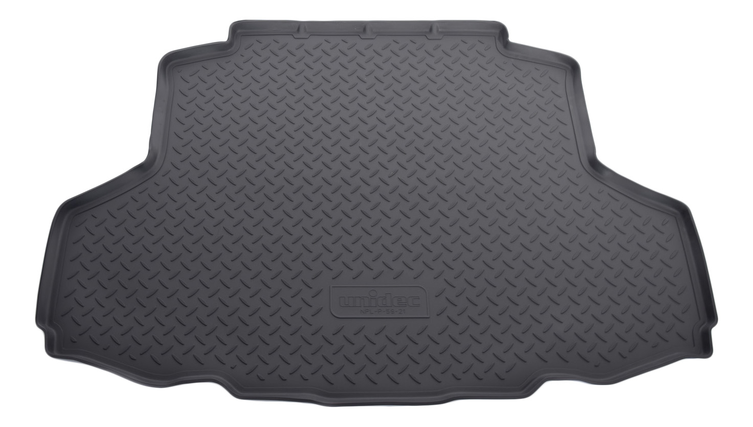 Коврик в багажник полиуретан NORPLAST, MITSUBISHI LANCER 03-, черный 1 шт, NPL-P-59-21