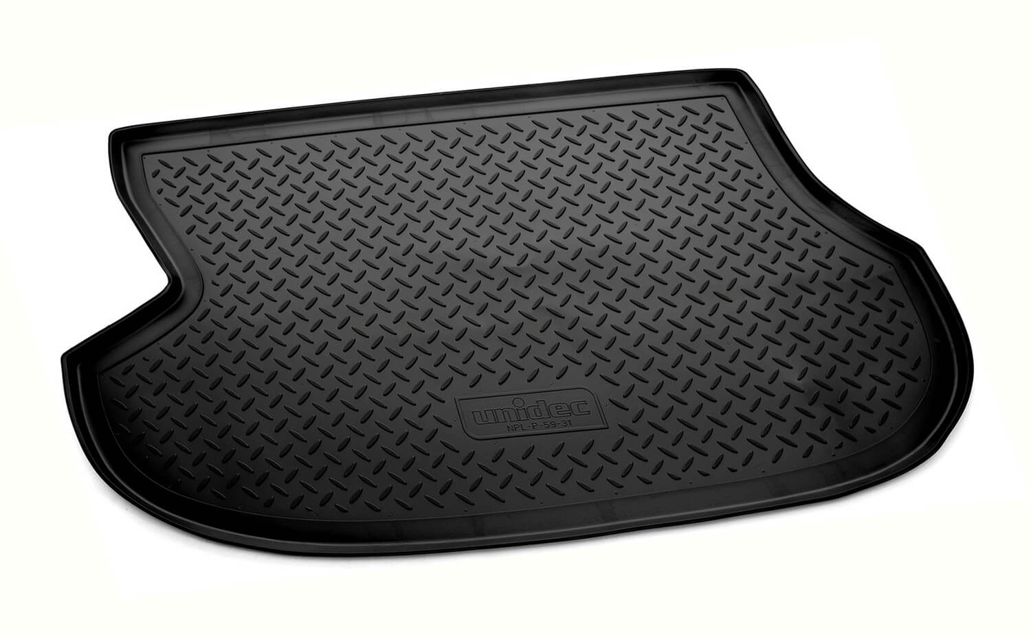 Коврик в багажник полиуретан NORPLAST, MITSUBISHI Outlander2000-2006, черный 1 шт, NPL-P-59-31