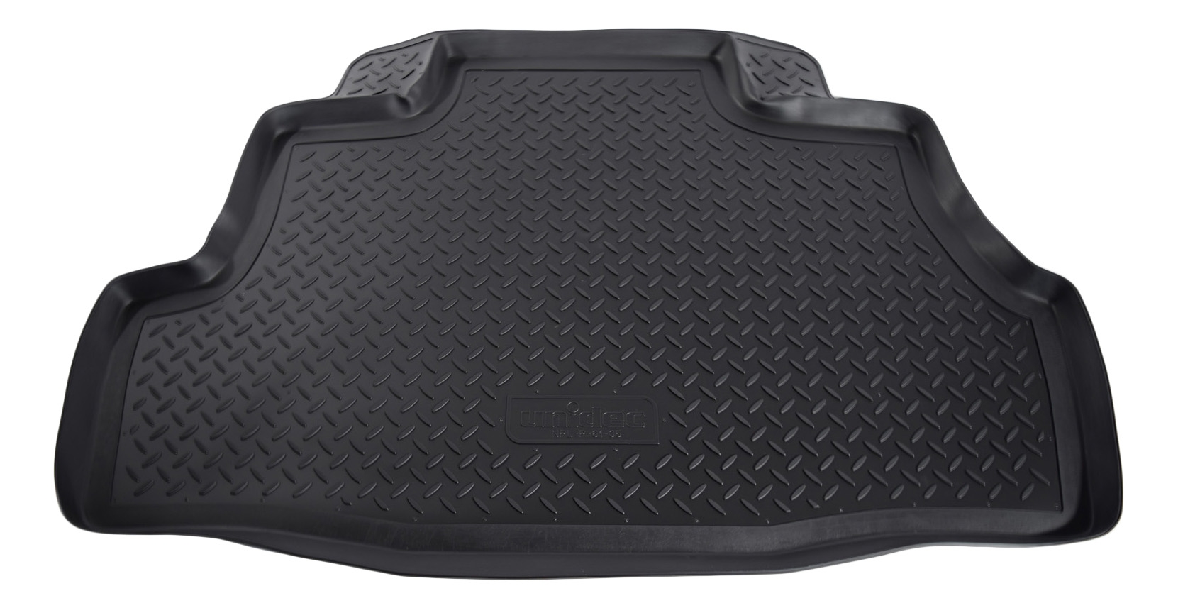 Коврик в багажник полиуретан NORPLAST, NISSAN Almera Classic, черный 1 шт, NPL-P-61-05