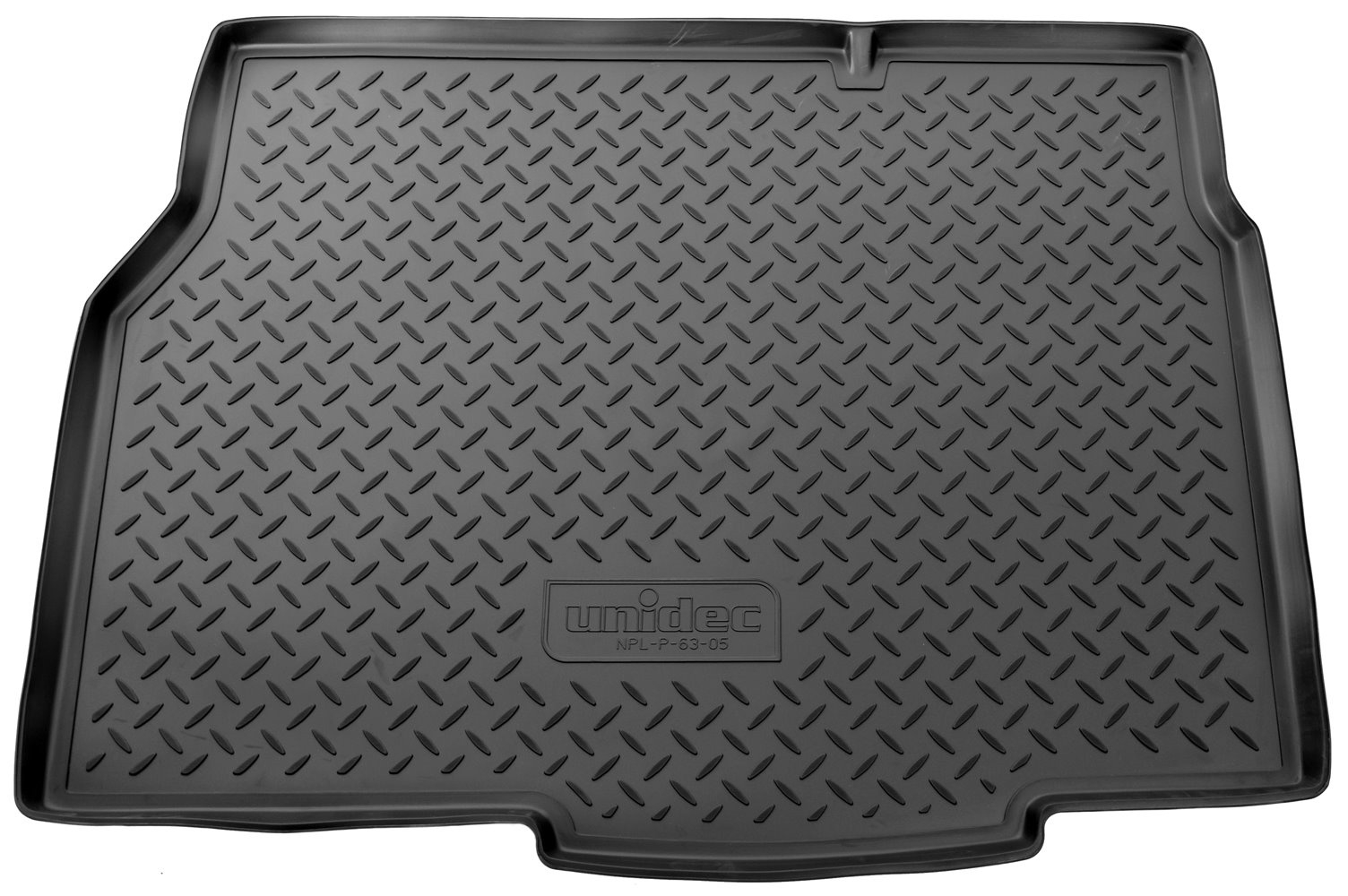 Коврик в багажник полиуретан NORPLAST, OPEL Astra H 2004-, черный 1 шт, NPL-P-63-05