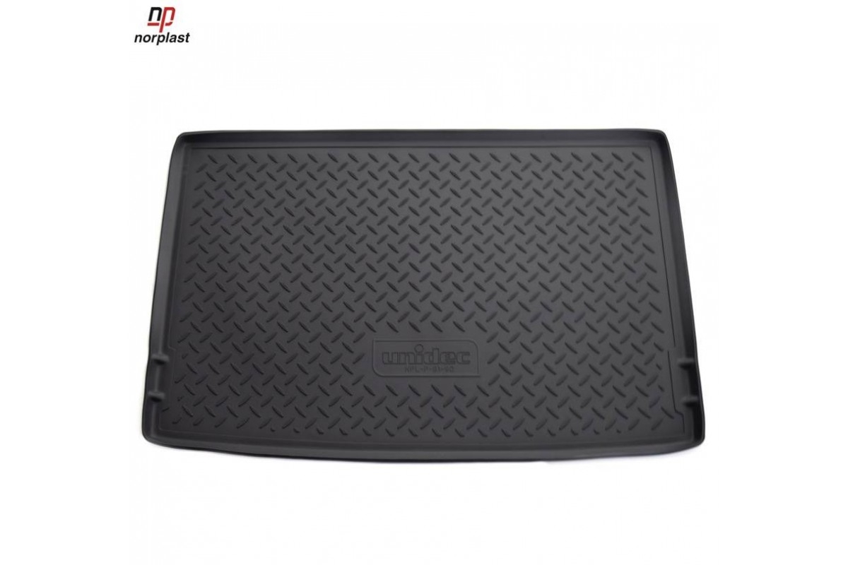 Коврик в багажник полиуретан NORPLAST, для SKODA Yeti, черный 1 шт, NPL-P-81-90