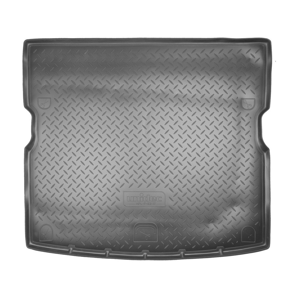 Коврик в багажник полиуретан NORPLAST, для SSANG YONG Kyron 06-, черный 1 шт, NPL-P-83-17