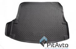 Коврик в багажник полиуретан NORPLAST, для SKODA Octavia 2004-, черный 1 шт, NPL-P-81-41