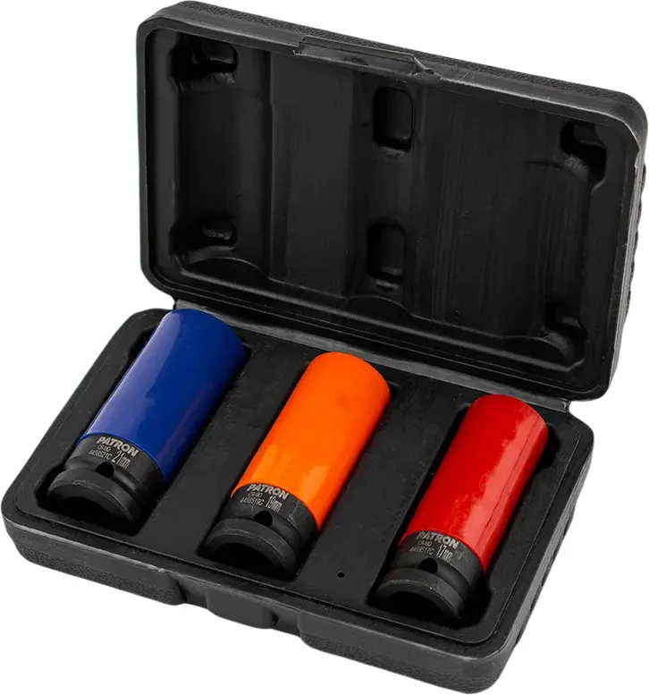 Набор головок ударных глубоких PATRON / P-4032C