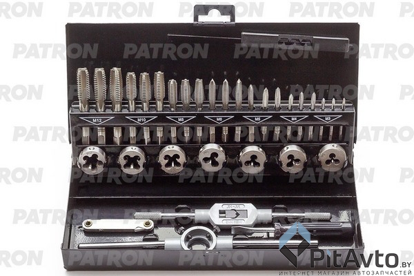 P-M032-1 PATRON	Набор метчиков и плашек