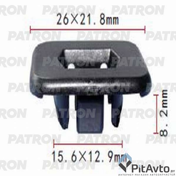 PATRON P37-0623 Фиксатор пластиковый