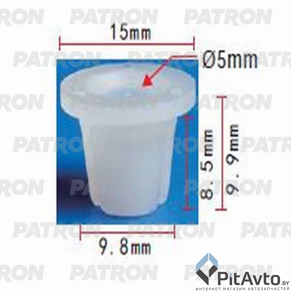 PATRON P37-0641 Фиксатор пластиковый