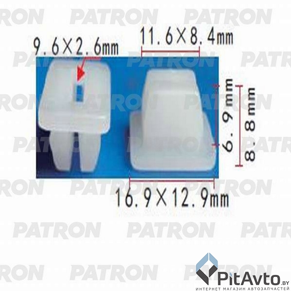 PATRON P37-1127 Фиксатор пластиковый