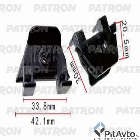 PATRON P37-1293 Скоба пластиковая