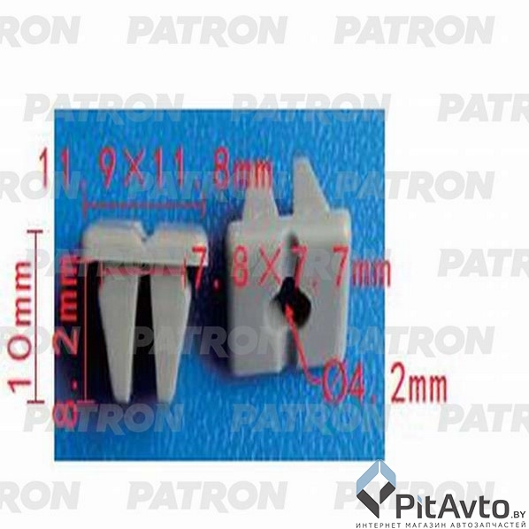 PATRON P37-1355 Фиксатор пластиковый